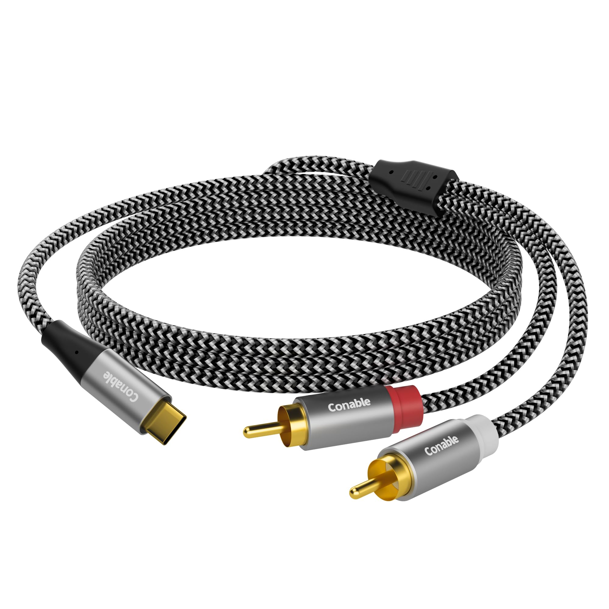 Amazon.com: USB C to RCA Audio Cable 4 FT, USB Type-C to 2RCA Jack